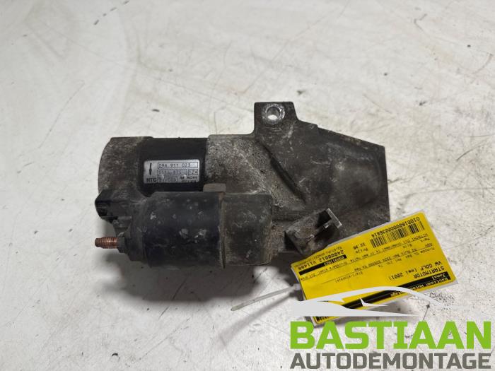Begagnade Startmotor Volkswagen Golf IV (1J1) 2.3 V5 GTI 20V Pris € 32,99 Marginaltabell erbjuds av Bastiaan Autodemontage