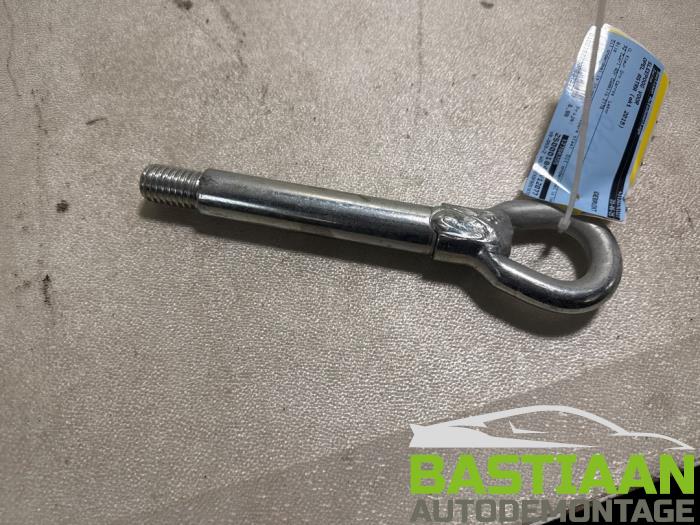 Towing hook eye