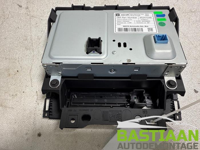 Interior display from a Opel Astra J Sports Tourer (PD8/PE8/PF8) 2.0 CDTI 16V 165 2015