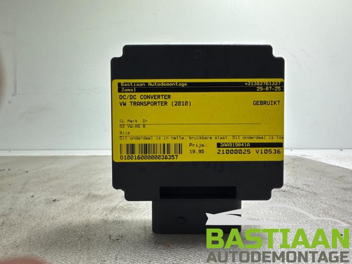 Używane DC/CD konwertor Volkswagen Transporter T5 1.9 TDi Cena € 19,95 Procedura marży oferowane przez Bastiaan Autodemontage