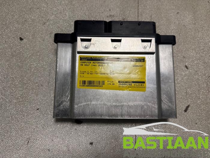 Used Engine management computer Volkswagen Golf VII (AUA) 1.2 TSI 16V Price € 174,99 Margin scheme offered by Bastiaan Autodemontage