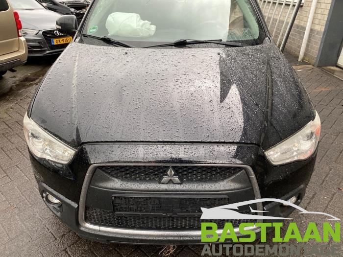 Używane Maska Mitsubishi ASX 1.8 DI-D HP MIVEC 16V Cena € 399,95 Procedura marży oferowane przez Bastiaan Autodemontage