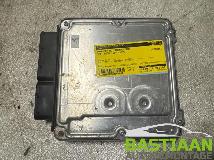 Used Engine management computer Seat Leon (1P1) 2.0 TFSI FR 16V Price € 199,97 Margin scheme offered by Bastiaan Autodemontage
