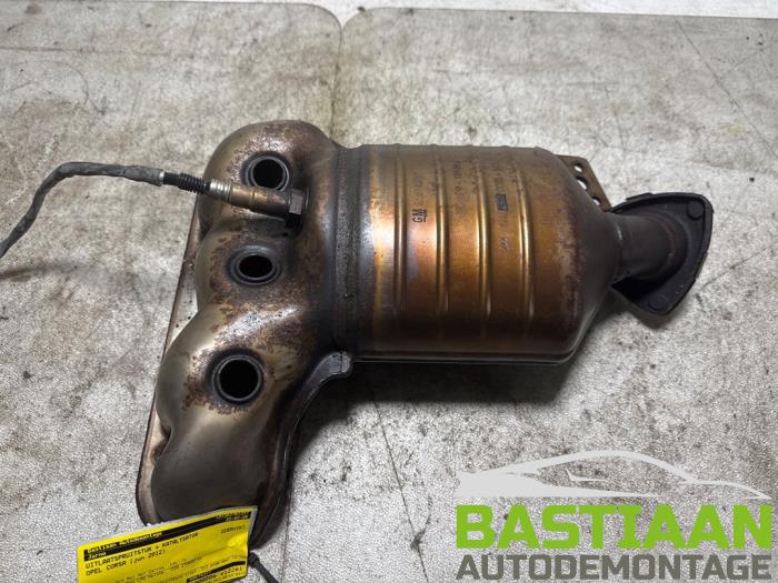 Gebrauchte Abgaskrümmer + Katalysator Opel Corsa D 1.2 16V LPG Preis € 224,97 Margenregelung angeboten von Bastiaan Autodemontage