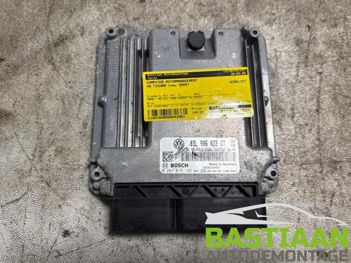 Used Engine management computer Volkswagen Tiguan (5N1/2) 2.0 TDI 16V 4Motion Price € 149,97 Margin scheme offered by Bastiaan Autodemontage