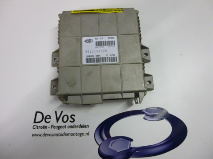Used Engine management computer Peugeot 405 I Break (15E) 1.6 GRi,SRi Kat. Price € 70,00 Margin scheme offered by De Vos Onderdelen