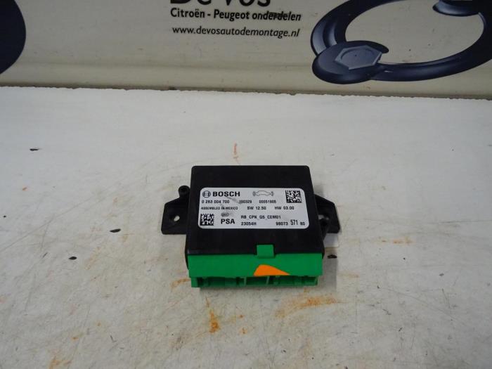 Begagnade PDC-modul Peugeot 2008 (CU) 1.2 Vti 12V PureTech 82 Pris € 80,00 Marginaltabell erbjuds av De Vos Onderdelen