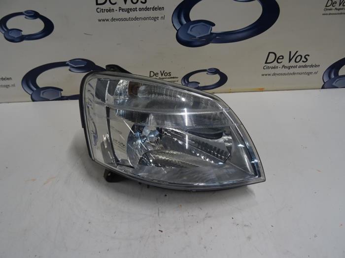 Headlight, right Citroen Berlingo 1.9 D 6205AW VISTEON