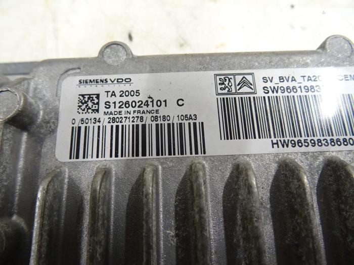 Automatic gearbox computer from a Peugeot 308 SW (4E/H) 1.6 16V THP Autom. 2008