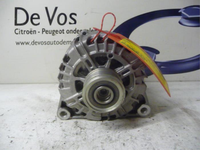 Gebrauchte Dynamo Peugeot 207/207+ (WA/WC/WM) 1.6 HDi Preis € 100,00 Margenregelung angeboten von De Vos Onderdelen