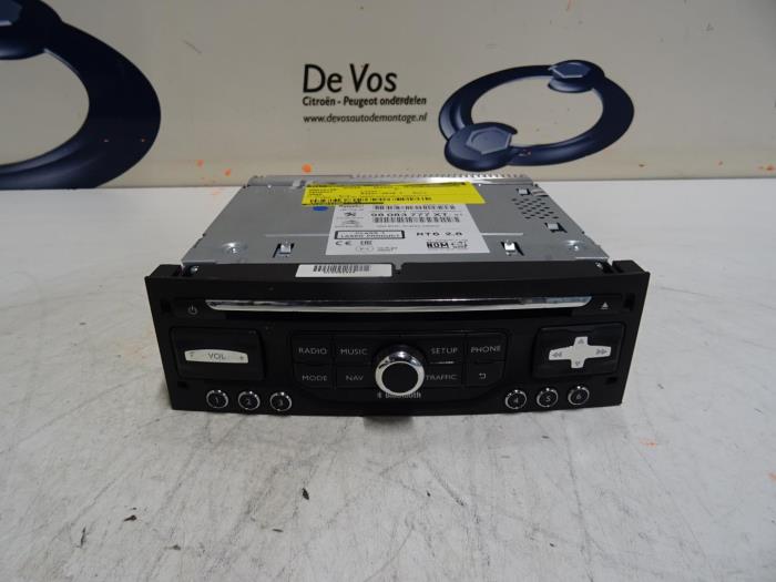 Used Peugeot 3008 Radio CD player 1612403180 De Vos