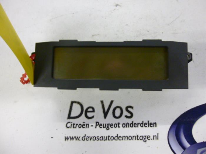 Begagnade Innerdisplay Citroen C5 Pris € 55,00 Marginaltabell erbjuds av De Vos Onderdelen