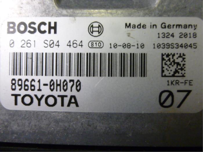 Used Engine management computer Citroen C1 1.0 12V Price € 250,00 Margin scheme offered by De Vos Onderdelen