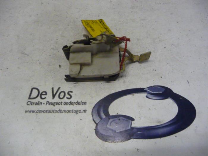 Door lock mechanism 2-door, left from a Citroen Jumper 1997