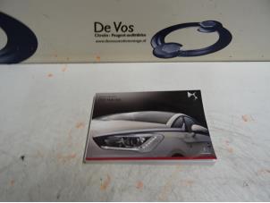 Used Instruction Booklet Citroen DS5 (KD/KF) 2.0 165 HYbrid4 16V Price € 25,00 Margin scheme offered by De Vos Autodemontagebedrijf