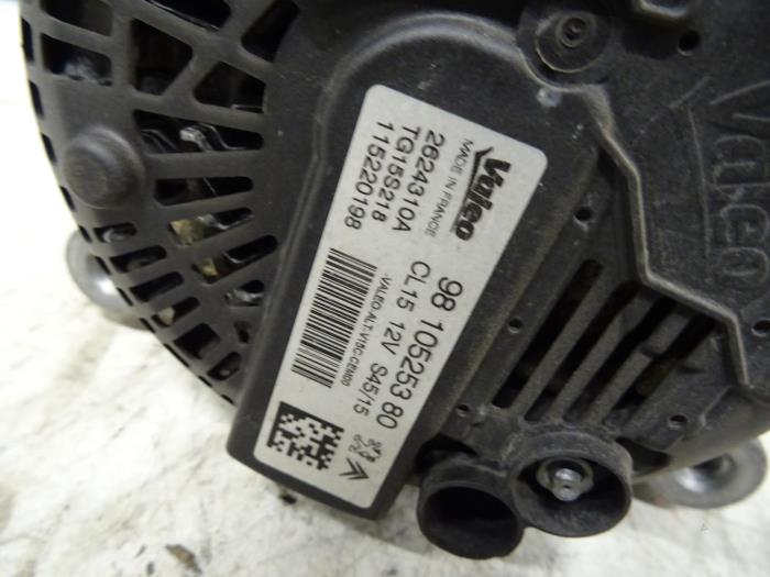 Dynamo van een Citroen C3 2015
