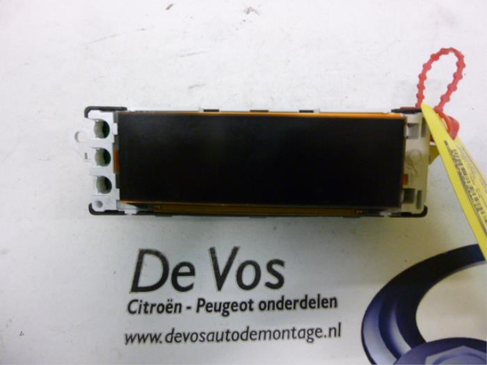 Begagnade Innerdisplay Citroen Berlingo 1.6 Hdi 16V 90 Pris € 55,00 Marginaltabell erbjuds av De Vos Onderdelen