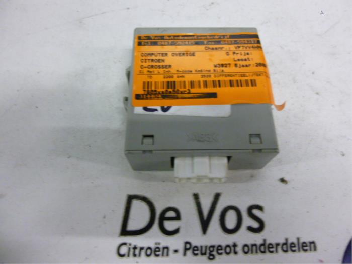 Used Computer, miscellaneous Citroen C-Crosser Price € 200,00 Margin scheme offered by De Vos Onderdelen