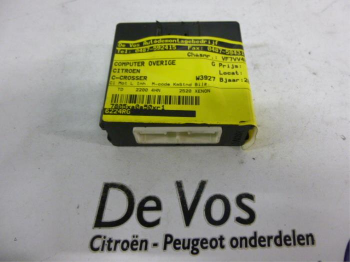 Used Computer, miscellaneous Citroen C-Crosser Price € 160,00 Margin scheme offered by De Vos Onderdelen