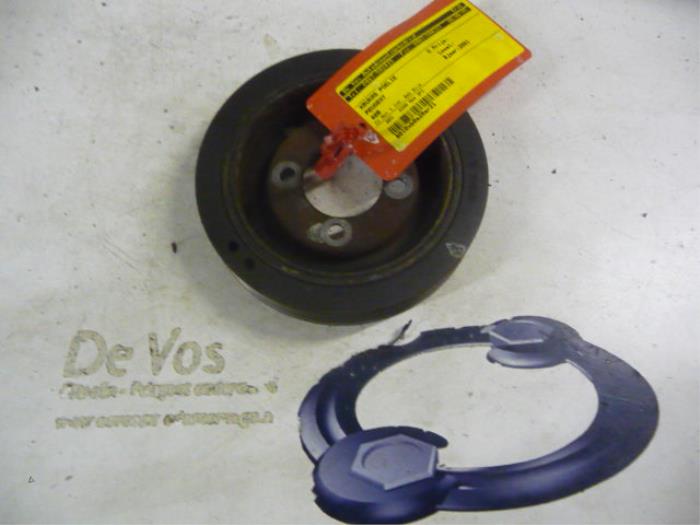 Crankshaft pulley from a Peugeot 406 2001