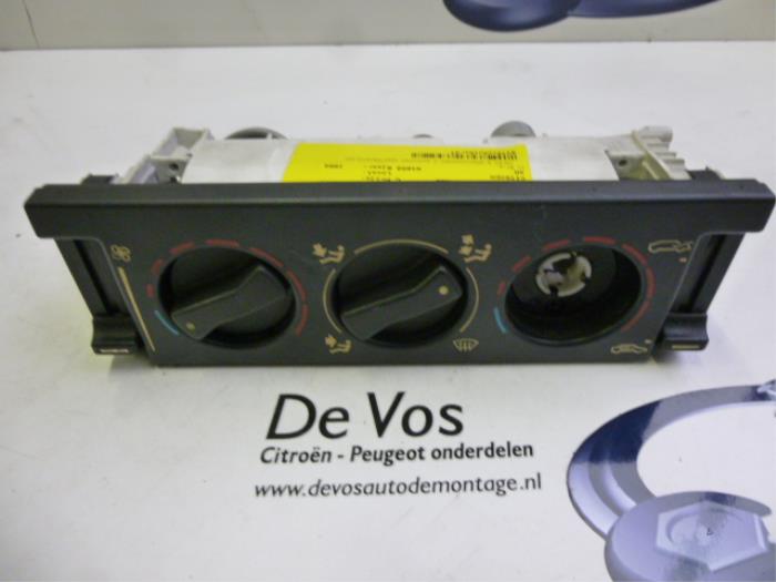 Heater control panel Citroen XM Break 2.0i 95651044