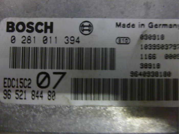 Engine management computer Citroen C5 (Used)