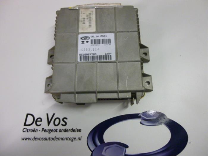 Used Engine management computer Peugeot 306 (7A/C/S) 1.4 XN,XR,XA,XRA Price € 90,00 Margin scheme offered by De Vos Onderdelen