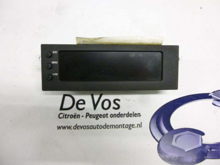 Begagnade Innerdisplay Citroen C2 (JM) 1.4 Pris € 55,00 Marginaltabell erbjuds av De Vos Onderdelen