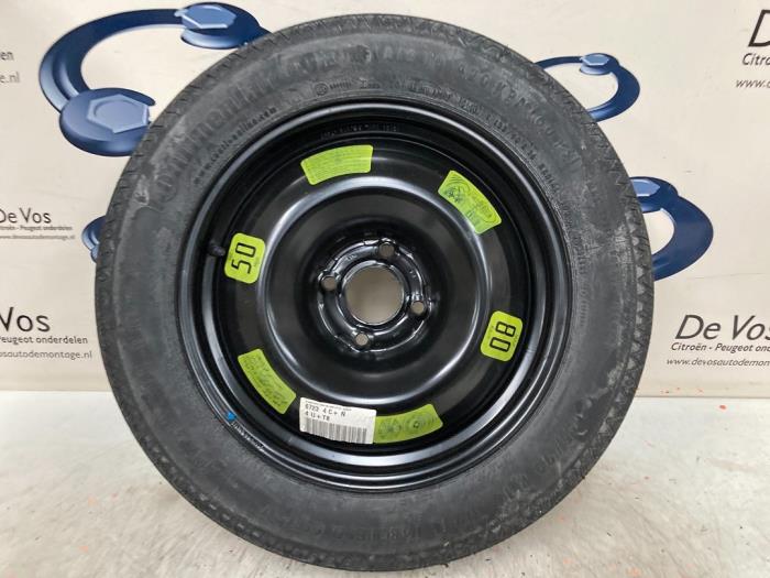 Wheel + tyre - Steel CONTINENTAL - De Vos Autodemontagebedrijf