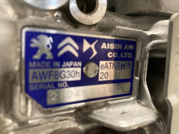 Gearbox Peugeot 508 SW 1.6 16V Hybrid 225 - 9845155080 5G06 20HT18 