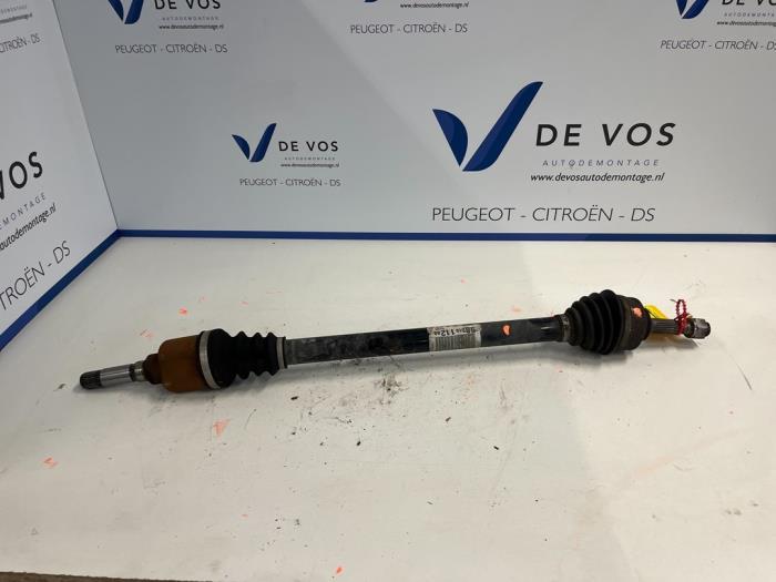 Front drive shaft, right from a Citroën C3 (SX/SW) 1.2 Vti 12V PureTech 2019