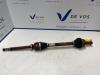 Front drive shaft, right from a Peugeot 308 (L3/L8/LB/LH/LP), 2013 / 2021 1.2 12V e-THP PureTech 130, Hatchback, 4-dr, Petrol, 1.199cc, 96kW (131pk), FWD, EB2DTS; HNY; EB2ADTS; HNS, 2013-11 / 2021-06 2015