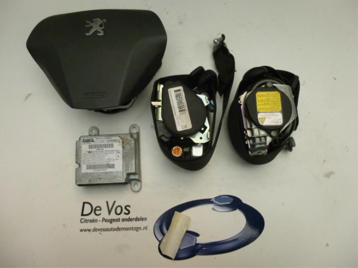 Airbag set+module from a Peugeot Bipper (AA) 1.4 HDi 2009
