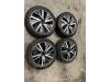 Set of wheels + tyres from a Peugeot 3008 2022