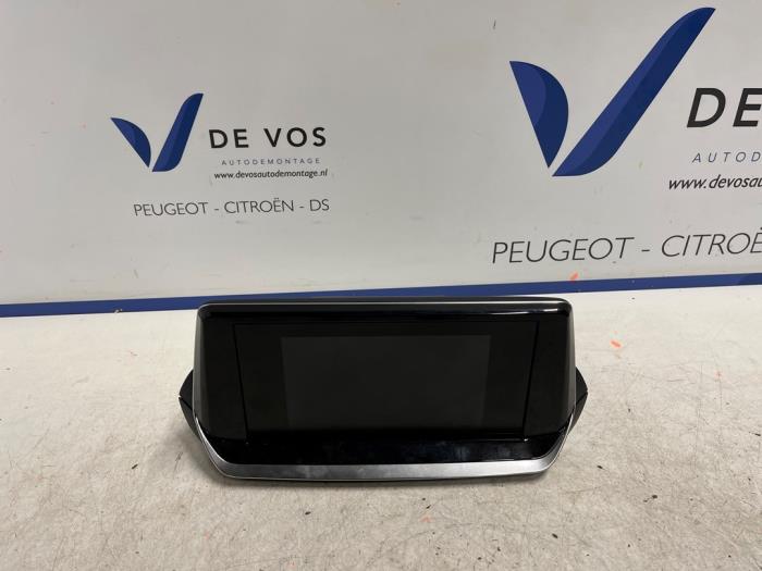Begagnade Innerdisplay Peugeot 208 II (UB/UH/UP) 1.2 Vti 12V PureTech 100 Pris € 135,00 Marginaltabell erbjuds av De Vos Onderdelen