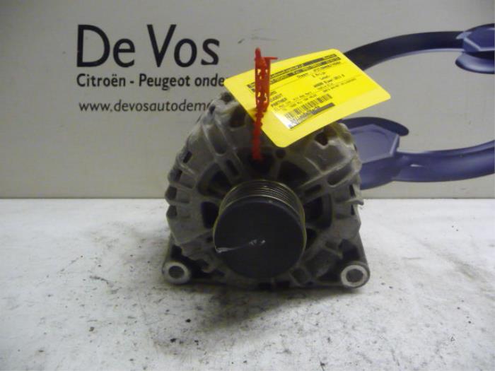 Usagé Dynamo Peugeot Partner Tepee (7A/B/C/D/E/F/G/J/P/S) 1.6 HDI 75 16V Phase 1 Prix € 100,00 Règlement à la marge proposé par De Vos Onderdelen