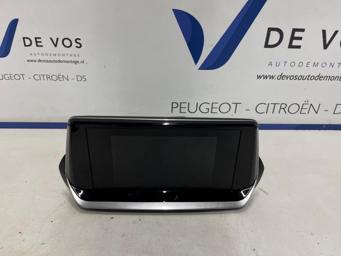 Begagnade Innerdisplay Peugeot 208 II (UB/UH/UP) 1.2 Vti 12V PureTech 100 Pris € 135,00 Marginaltabell erbjuds av De Vos Onderdelen