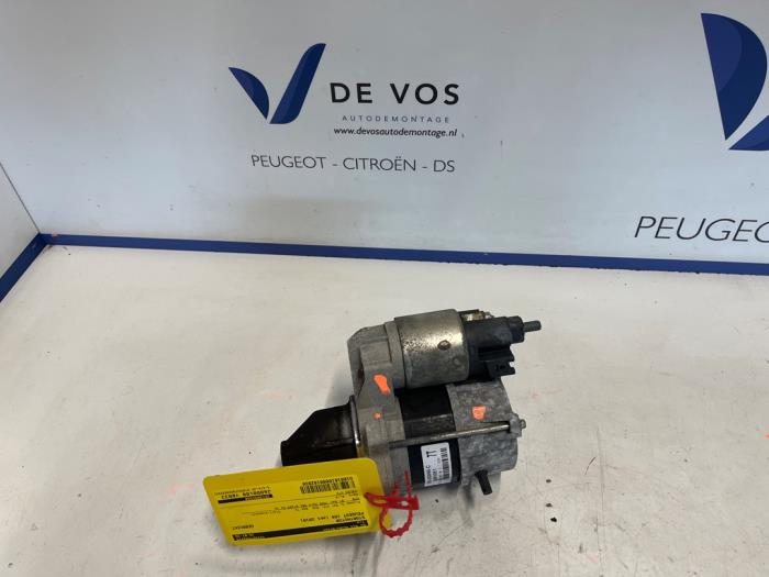 Usagé Démarreur Peugeot 108 1.0 12V VVT-i Prix € 55,00 Règlement à la marge proposé par De Vos Onderdelen