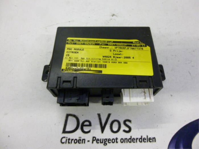 Begagnade PDC-modul Citroen C5 II Break (RE) 2.0 16V Pris € 55,00 Marginaltabell erbjuds av De Vos Onderdelen