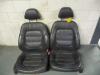 Set of upholstery (complete) from a Peugeot 406 Coupé (8C), 1996 / 2004 2.2 HDI 16V FAP, Compartment, 2-dr, Diesel, 2.179cc, 98kW (133pk), FWD, DW12TED4FAP; 4HX, 2000-03 / 2004-12, 8C4HXF 2002