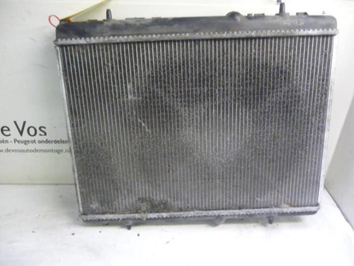 Radiator from a Citroën C4 Picasso (UD/UE/UF) 1.6 HDi 16V 110 2007