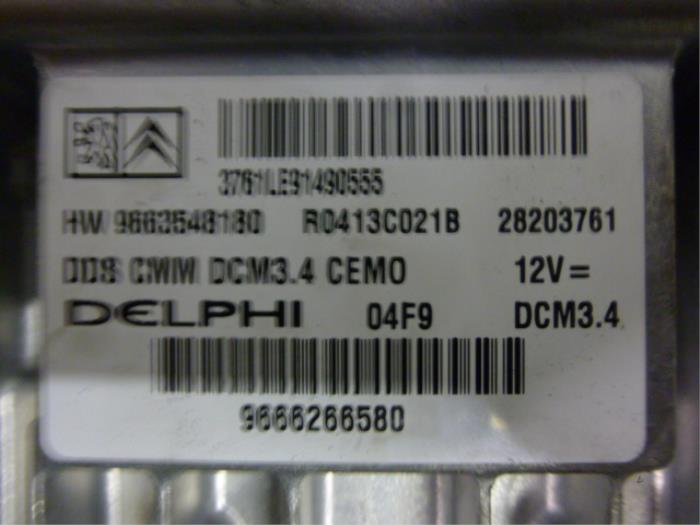 Used Engine management computer Citroen C5 Price € 350,00 Margin scheme offered by De Vos Onderdelen