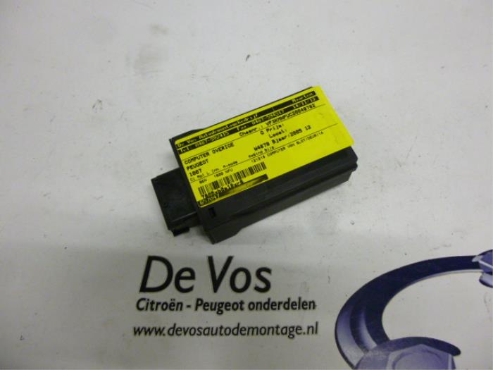 Usagé Ordinateur divers Peugeot 1007 (KM) 1.6 GTI,Gentry 16V Prix € 35,00 Règlement à la marge proposé par De Vos Onderdelen