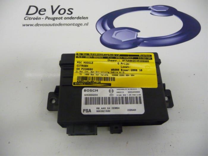 Begagnade PDC-modul Citroen C4 Picasso (UD/UE/UF) 1.6 HDi 16V 110 Pris € 70,00 Marginaltabell erbjuds av De Vos Onderdelen