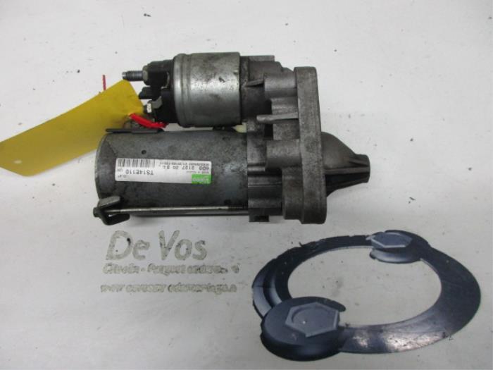 Gebrauchte Anlasser Peugeot Partner (GC/GF/GG/GJ/GK) 1.6 HDI 90 16V Preis € 55,00 Margenregelung angeboten von De Vos Onderdelen