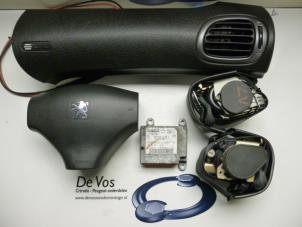 Gebrauchte Airbag Set + Modul Peugeot 206 (2A/C/H/J/S) 1.6 16V Preis € 250,00 Margenregelung angeboten von De Vos Autodemontagebedrijf