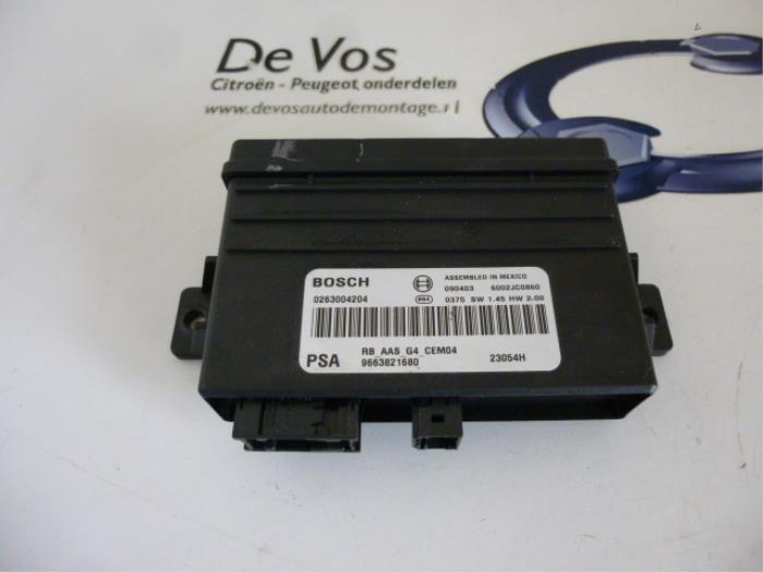 Begagnade PDC-modul Citroen C4 Picasso (UD/UE/UF) 1.6 HDi 16V 110 Pris € 70,00 Marginaltabell erbjuds av De Vos Onderdelen
