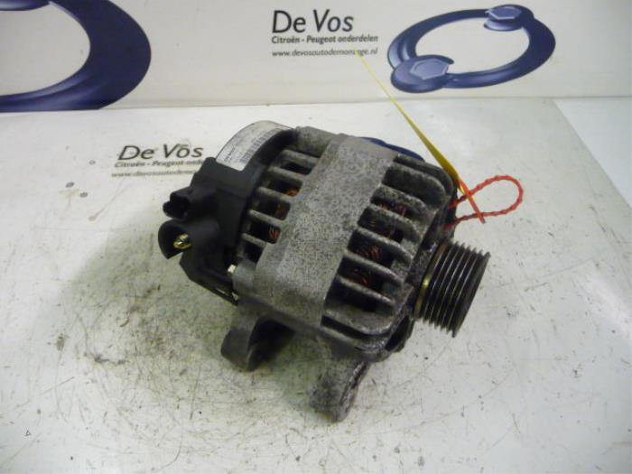 Gebrauchte Dynamo Peugeot 206 (2A/C/H/J/S) 1.4 XR,XS,XT,Gentry Preis € 55,00 Margenregelung angeboten von De Vos Onderdelen