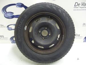 Used Wheel + winter tyre Peugeot 307 (3A/C/D) 1.6 16V Price € 70,00 Margin scheme offered by De Vos Autodemontagebedrijf