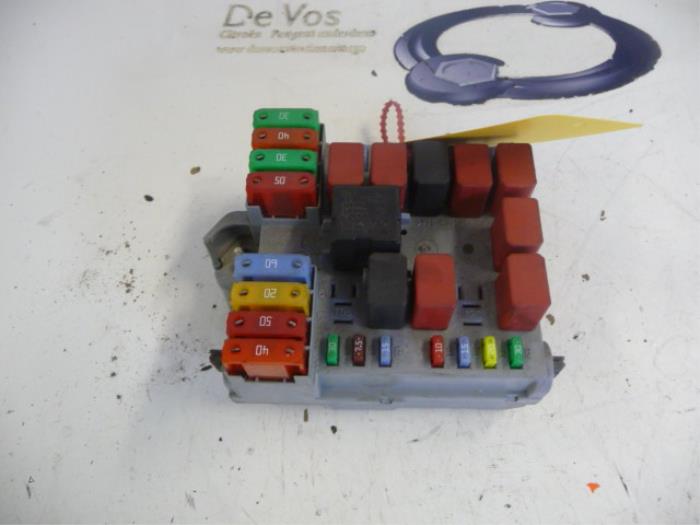 Fuse box Citroen Jumper 1606939780